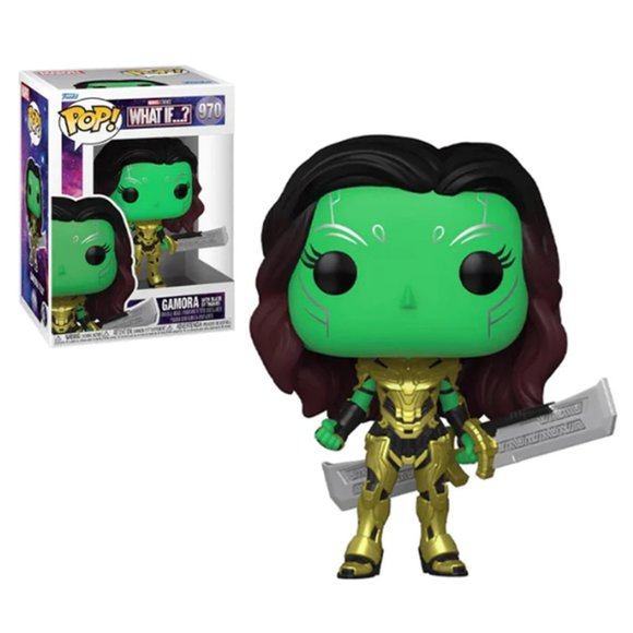 Funko 970 Gamora With Blade Of Thanos Marvel What If Pop! Vinyl - Picture 2 of 3